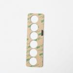OEM Push Button Membrane Switch Graphic Overlay With UV Printing