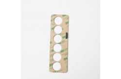 China OEM Push Button Membrane Switch Graphic Overlay With UV Printing supplier