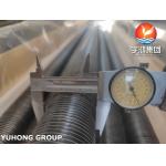 Spiral Wound Fin Tube ASTM A179 Seamless Tube L Type Finned Tube for Air Cooler for sale