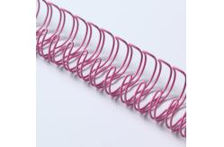 China 0.7mm - 1.0mm Nylon Coated Double Loop Binding Wire 23 Loops supplier