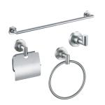 sus304 4pcs Shower Towel Bar Set Sanitary Fittings And Bathroom Hardware Pendant for sale