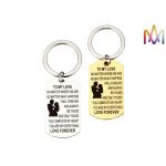Multicolor Hypoallergenic SUS304 Custom Shaped Keychains