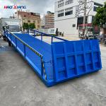 1m High Guardrail Mobile Dock Ramp Loading Dock Ramps For Forklift