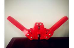 China Twin Lever Manual Beer Bottle Capper ,  Red Beer Capping Equipment Eco Friendly supplier