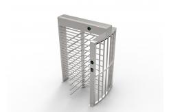 China Ac220v/110v Full Height Turnstile Single Access Control Turnstile Gate High Speed supplier
