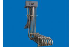 China L Shaped 6 Element Titanium Industrial Water Heater 380V 3P 9KW supplier