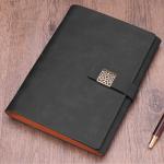 A5 142x208mm  PU or Fabric material weekly monthly ring binder planner