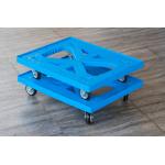 Impact - Resistance Large Plastic Moving Trolley Loading Capacity 225kg for sale