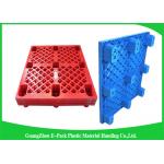 Stackable Warehouse Rackable Plastic Pallets , Light Duty 40 X 48 Plastic Pallets