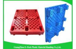 China Stackable Warehouse Rackable Plastic Pallets , Light Duty 40 X 48 Plastic Pallets supplier