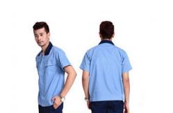 China Polyester Fabric Industrial Work Uniforms Light Breathable , Custom Work Shirts supplier