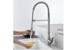 China Spring Spout Flexible Kitchen Faucet Deck Mounted Basin Taps OEM HOMEKA supplier