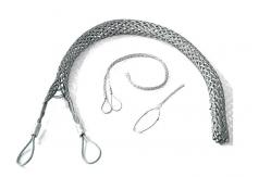 China Double Head Mesh Cable Pulling Grips , Wire Grip Sock Wire Pulling Grips supplier