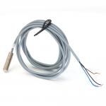 Cylindrical M8 Inductive Sensors 3mm Detection Distance NPN NC 2m Cable for sale