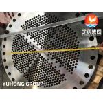 ASME SA182 F316L SS Baffle Tubesheet For Heat Exchanger , Placa Caldera