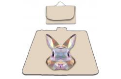 China Foldable Picnic Floor Mat , Outdoor Picnic Blanket Waterproof Backing supplier