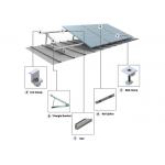 Steel Pv Carport Solar Mounting System Sus304 Solar Panel Mounting Structure for sale