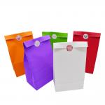 Biodegradable Resealable Takeaway Food Paper Bags for sale
