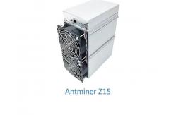 China Z15 420K Zcash Asic Miner Bitmain Antminer 1510W Consumption supplier