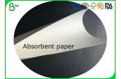 China Wood Pulp Uncoated White Absorbent Paper For Making Hotel Coaster supplier