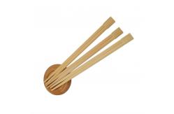 China Natural Bamboo Disposable Chopsticks with Printing Logo on Sleeve Length 18cm/21cm/24cm supplier