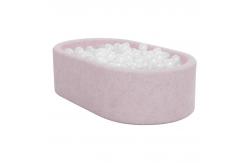 China Ovel Shaped Foam Ball Pits For Toddlers Soft Children Round Playpen supplier