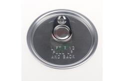 China Round Shape Food Packing Aluminium Cap With Embossing Logo supplier