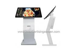 China 21.5 Inch Interactive Capacitive Touch All In One Kiosk With Printer supplier