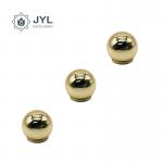 Ball Shaped Aluminum Perfume Caps Heavy Duty Caps With Engraved Text for sale