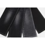 Wholesale  10.5 oz  warp slub  high stretch  black backside woven  denim fabric  for jeans for sale