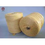 Fibrillated Twisted PP Filler Yarn Best Breaking Load Winding on Paper Tube for sale