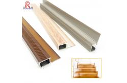 China Bullnose Aluminum Step Edge Trim Anodized Extruded Aluminum Stair Nosing supplier