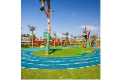 China Slip Resistant EPDM System Running Track Kindergartens Playground Surface supplier