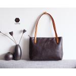 Authentic Handbags Tan Leather Tote Bag for sale