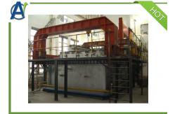 China Horizontal Fire Resistance Test Furnace 1250℃ Test Temperature Controlled By PC supplier