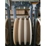 40KN Rated Load 660 MM Bundled Wire Conductor Stringing Blocks for sale
