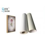 Matte Inkjet Digital Large Format Printing Canvas Polyester Print Fabric 220Gsm