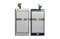 China Mobile Phone Digitizer Replacement Touch Screens For Samsung P5200 / P5210 White supplier