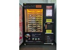 China 380kg High-Capacity Bento Vending Machine with Built in Microwave supplier