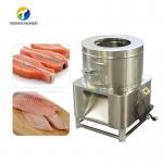 Flesh Scraping Benchtop Fish Scale Remover Machine , Commercial Fish Scaler Machine for sale