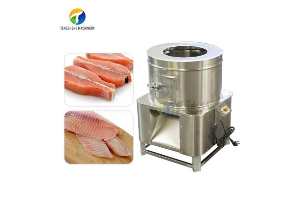Flesh Scraping Benchtop Fish Scale Remover Machine , Commercial Fish Scaler Machine