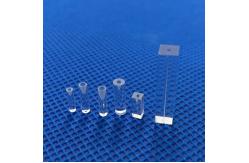 China Conical Funnel Square Glass Capillary Tube For Fiber Sleeves supplier