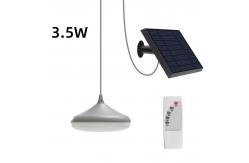 China Changeable 6000K-7000K 4V LED Solar Garden Light Solar Powered Pendant Lamp supplier