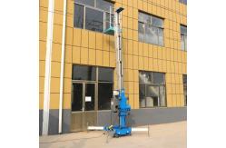 China 8m - 16m Aerial Work Platforms Vertical Mast Boom Lift 26 Ft supplier