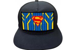 China Sound Activated LED Baseball Hats Light Up Flashing With Music supplier
