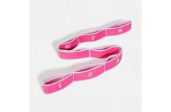 China Customized Pull Strap Belt Polyester Latex Elastic Latin Dance Stretching Band Loop supplier