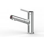 Pull Out Digital Display Basin Faucet Single Lever Mixer Tap Bathroom For Sink for sale
