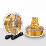 3d printer 1.75mm silk gold Coiled PLA Filament 3D Printing Filament for sale