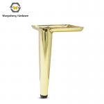 Wanjusheng 150mm I Type Manufacturers Supply Metal Sofa Tv Stand Base Chrome Legs with Rubber for sale