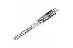 China Conical Twin Screw Extruder Parts For Uniform Plasticizing And Mixing supplier